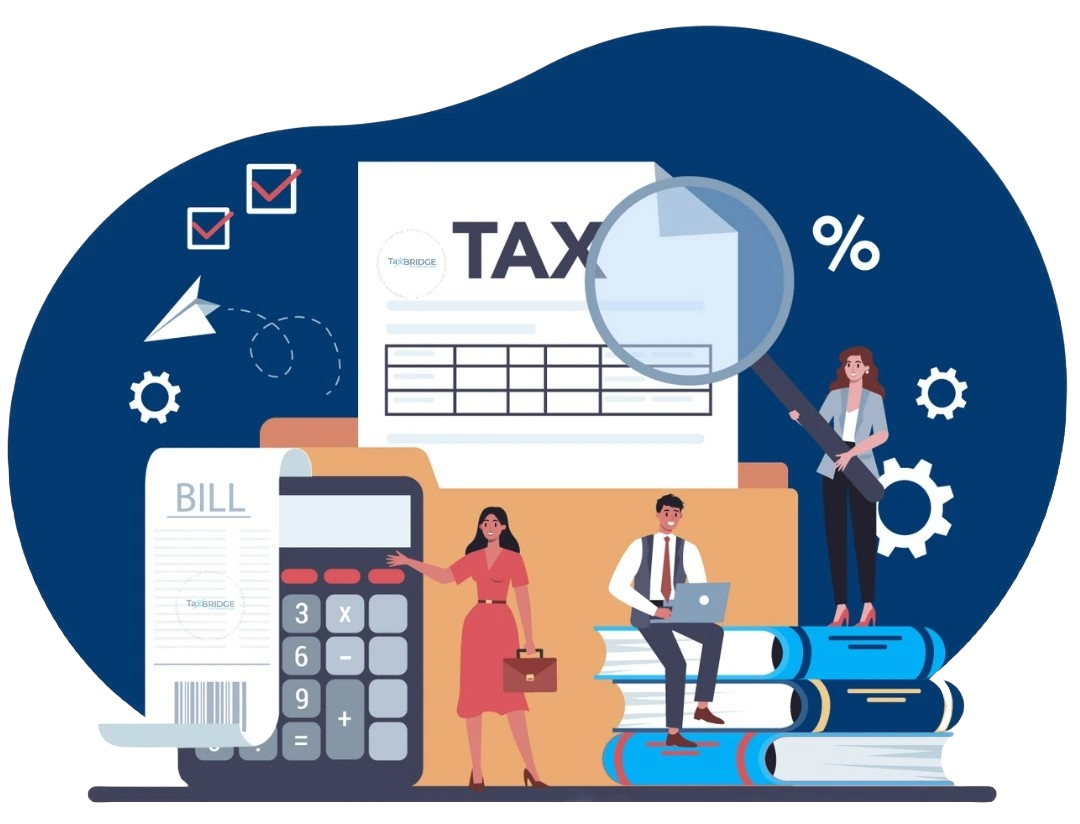 TaxBridge India - Expert CA assistance for income tax return ITR filing and GST registration